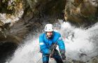 Canyon de Balme, rappel (Haute-Savoie)